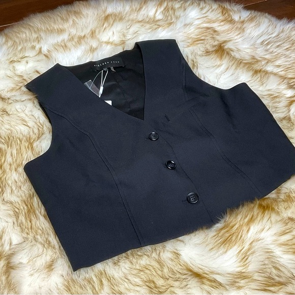 Endless Rose Black Vest - Size Large - Picture 3 of 8